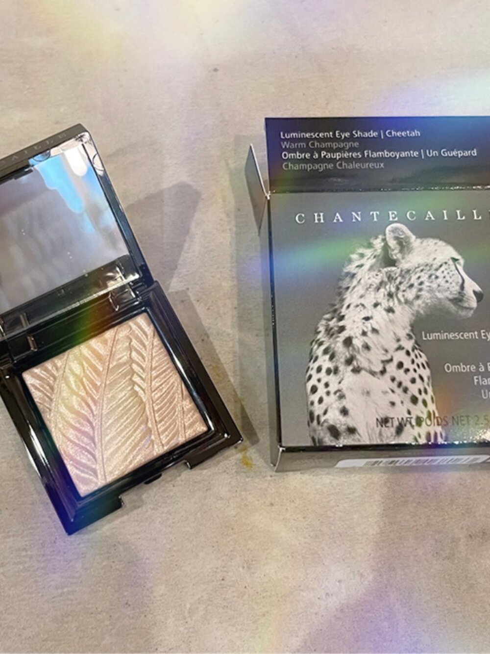 Luminescent Eye Shade - Cheetah by Chantecaille for Women - 0.08 oz Eye Shadow